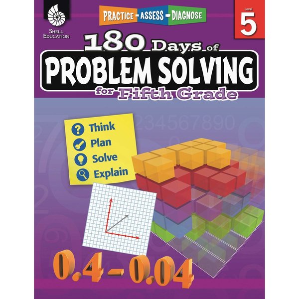 Shell Education One Hundred and Eighty Days of Problem Solving for Fifth Grade 51617